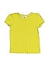 Mini Boden 100% Cotton Solid Yellow Short Sleeve Top Size 5 - 6 - photo 1