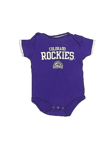 Genuine Merchandise by Team Athletics Short Sleeve Onesie (view 1)