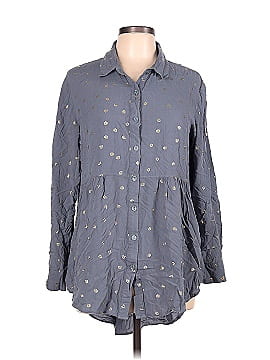 Solitaire Long Sleeve Button-Down Shirt (view 1)