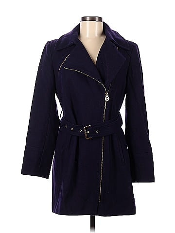 Michael kors purple on sale coat