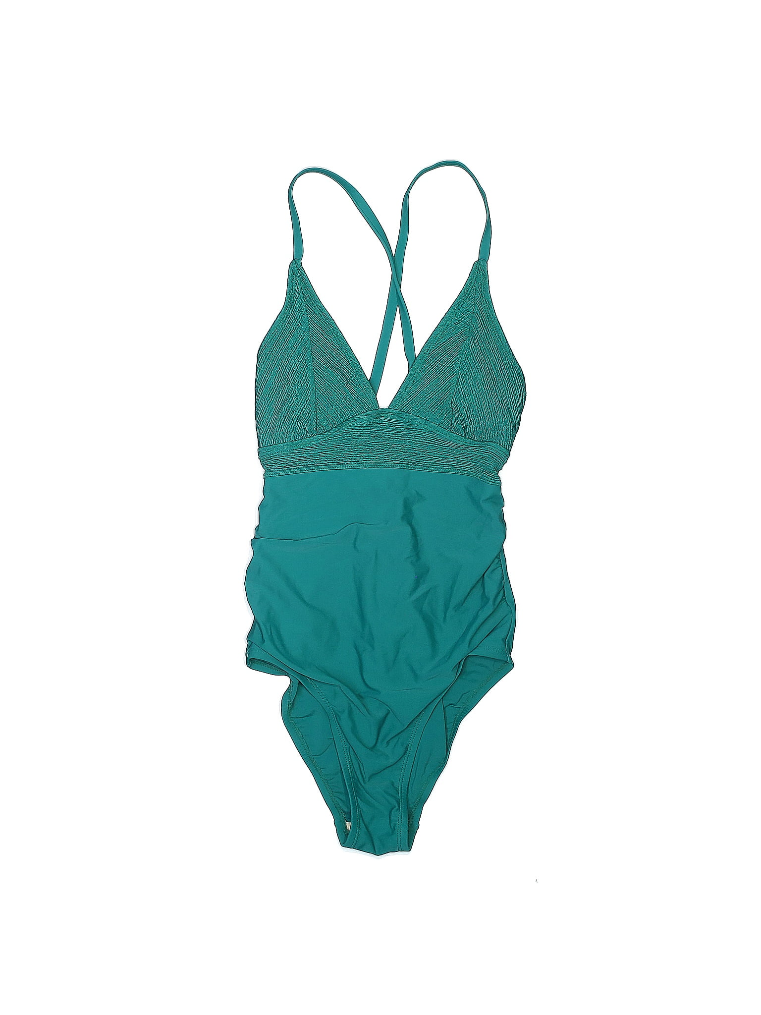 Kona Sol Teal One Piece Swimsuit Size S - 31% off | thredUP