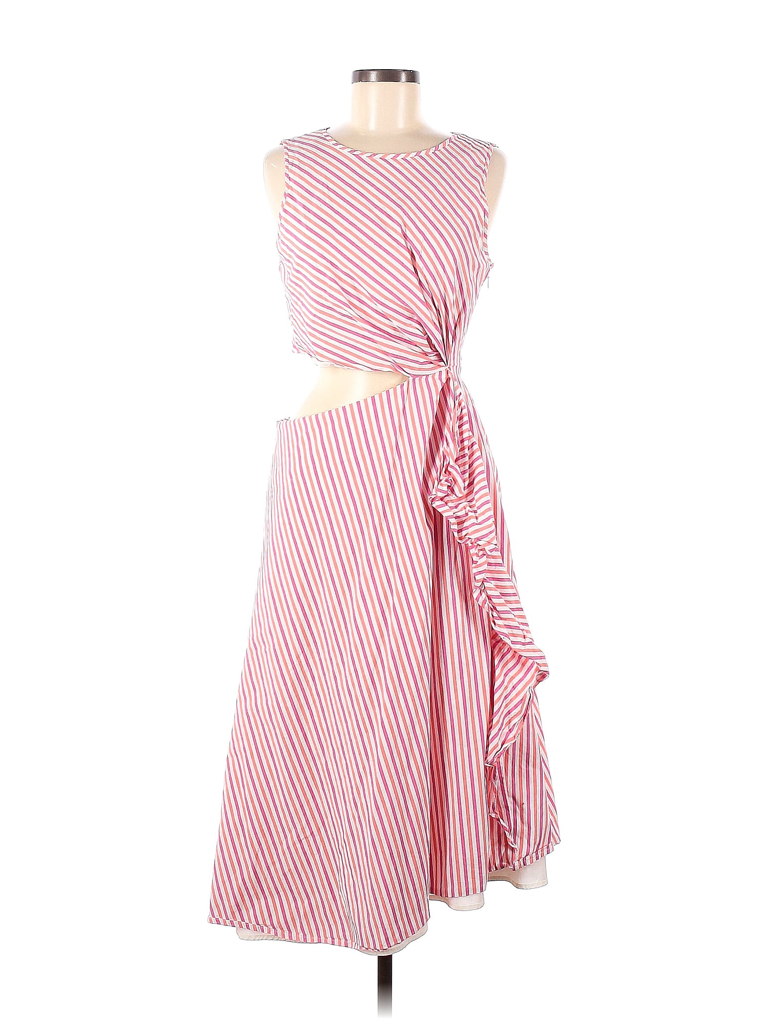 Fleurette Dress In Pink Gingham