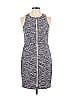Mcginn Marled Gray Casual Dress Size 8 - photo 1