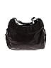 Coach 100% Leather Solid Black Brown Leather Shoulder Bag One Size - photo 2