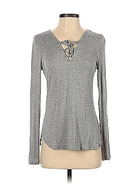Saks Fifth Avenue Long Sleeve Henley (view 1)