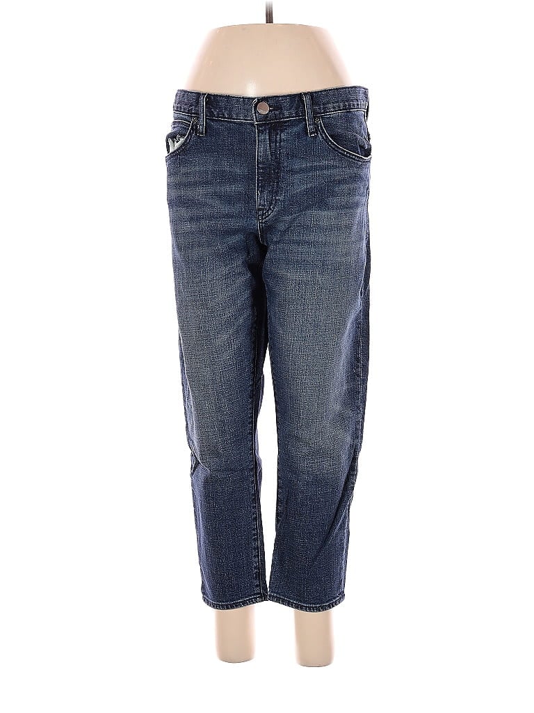 Gap Solid Blue Jeans 32 Waist - 70% off | ThredUp
