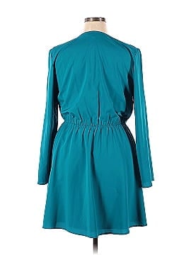 Great Jones Turquoise Stretch Tie Front Dress (view 2)
