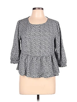 Cooperative 3/4 Sleeve Blouse (view 1)