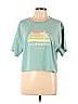 Rip Curl Graphic Green Teal Short Sleeve T-Shirt Size L - photo 1