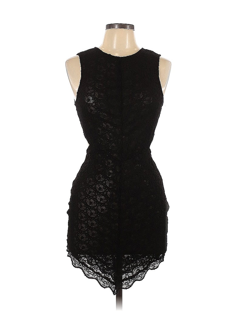 Intimately by Free People Solid Black Cocktail Dress Size M - photo 1