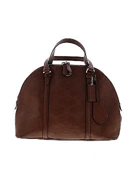 Coach Factory Leather Satchel (view 1)