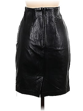 Michael Hoban for North Beach Leather Skirt (view 2)