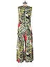 Slate & Willow Tropical Multi Color Green Tropical Jumpsuit Size S - photo 2