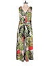 Slate & Willow Tropical Multi Color Green Tropical Jumpsuit Size S - photo 1