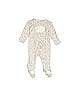 Just One You Made by Carter's 100% Cotton Ivory Long Sleeve Outfit Size 9 mo - photo 1