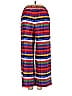 Lucy Paris 100% Polyester Stripes Multi Color Red Casual Pants Size M - photo 2