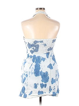 Show Me Your Mumu Denim Duncan Halter Dress (view 2)