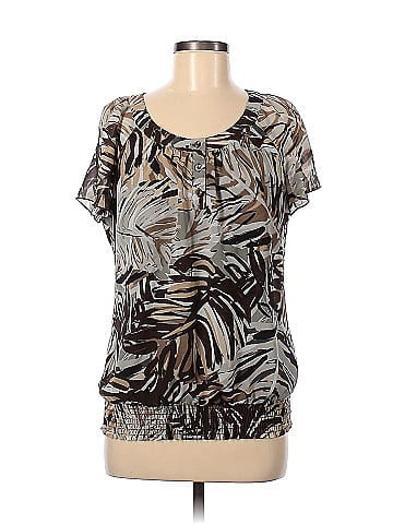 Apt. 9 Short Sleeve Blouse (view 1)