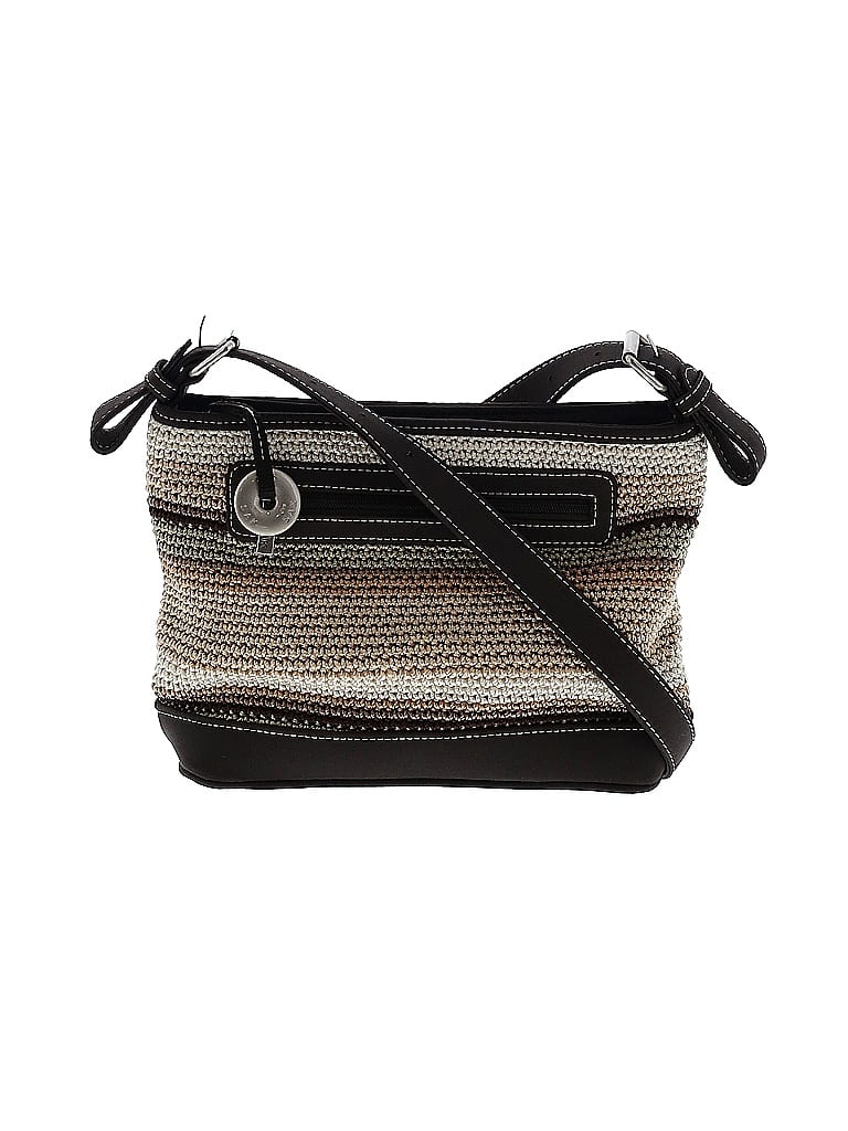 The Sak Stripes Multi Color Black Shoulder Bag One Size - photo 1