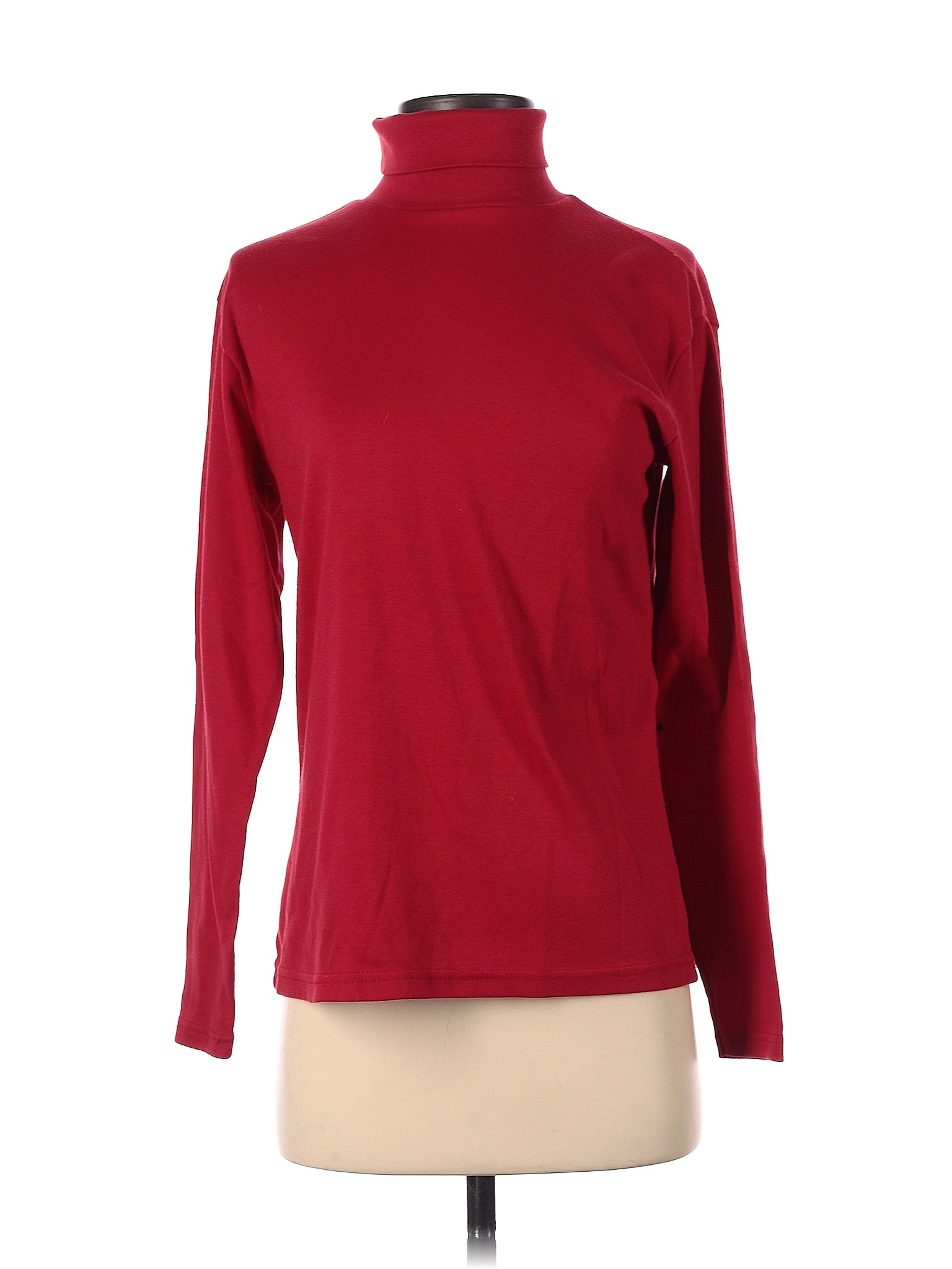 Bobbie Brooks Red Long Sleeve Turtleneck Size S 36 Off Thredup