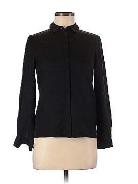 Mulberry Long Sleeve Silk Top (view 1)