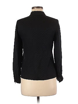 Mulberry Long Sleeve Silk Top (view 2)