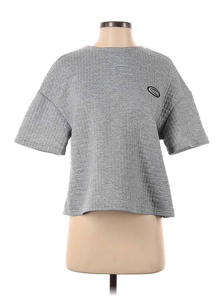 Pre-owned Shein Sweatshirt In Gray