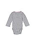 Cloud Chaser 100% Cotton Gray Long Sleeve Onesie Size 6-9 mo - photo 1