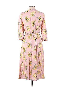 Madewell Floral Long Sleeve Wrap Dress (view 2)
