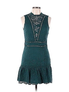 Saylor Emerald Rosemary Lace Dress (view 1)