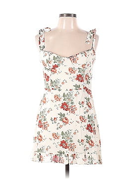 Reformation Floral Printed Ruffle Dress (view 1)