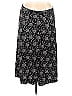 Christopher & Banks 100% Rayon Floral Multi Color Black Casual Skirt Size 16 - photo 1