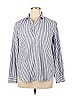 Frank & Eileen 100% Cotton Stripes Blue Long Sleeve Button-Down Shirt Size XL - photo 1