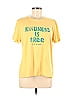 Life Is Good 100% Cotton Graphic Yellow Active T-Shirt Size L - photo 1
