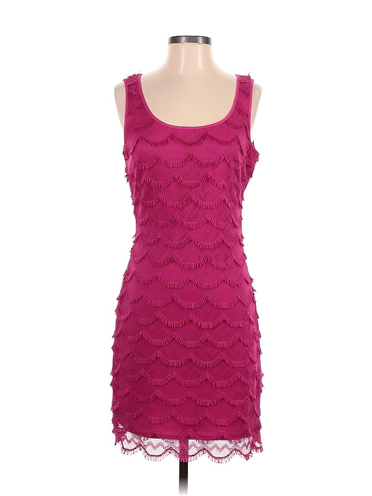 Guess Burgundy Cocktail Dress Size 4 - photo 1