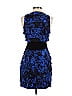Robert Rodriguez 100% Silk Floral Multi Color Blue Casual Dress Size 4 - photo 2