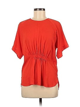 Essentials by ABS Short Sleeve Blouse (view 1)