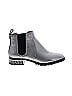 Karl Lagerfeld Paris Solid Gray Ankle Boots Size 6 - photo 1