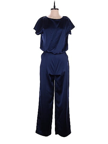 Trina turk hot sale navy jumpsuit