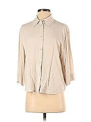Babaton 3/4 Sleeve Button Down Shirt
