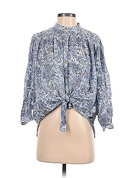 Pilcro by Anthropologie 3/4 Sleeve Blouse (view 1)