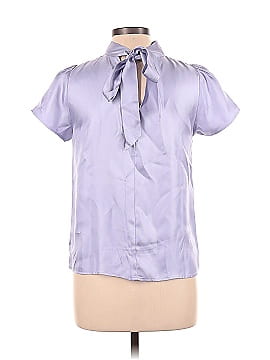 J.Crew Collection Short Sleeve Blouse (view 2)