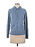 Gap Body Solid Blue Zip Up Hoodie Size S - photo 1