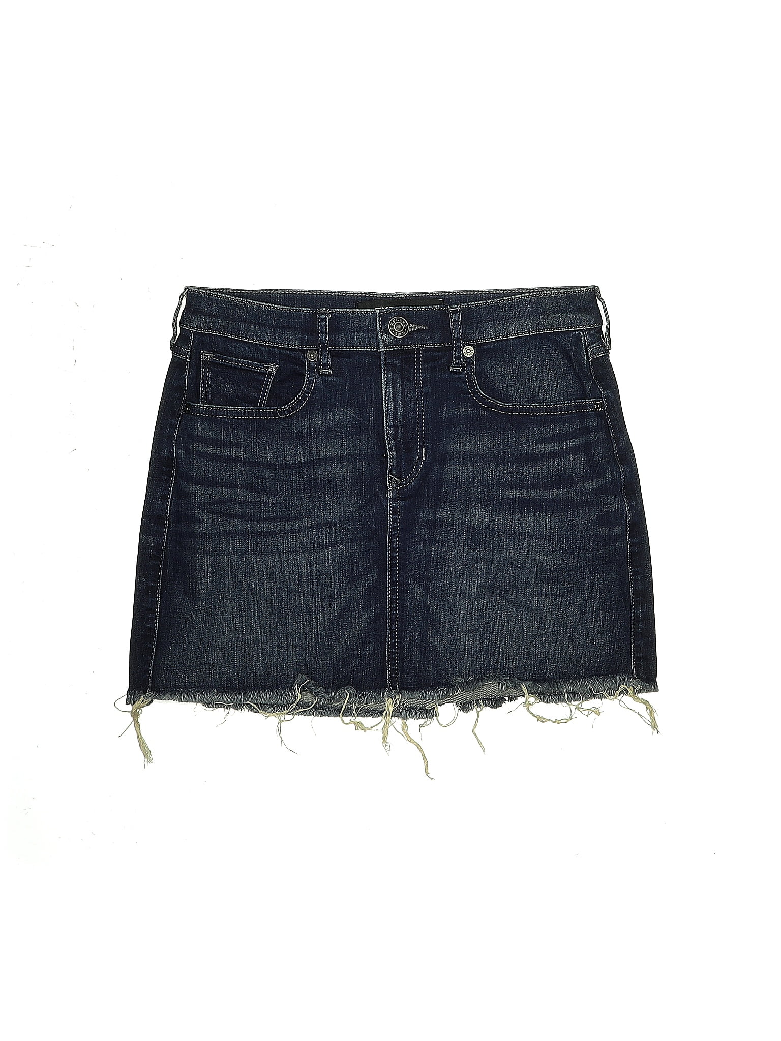 Express Blue Denim Skirt Size 0 68 off thredUP
