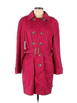 JM Collection Trenchcoat (view 1)