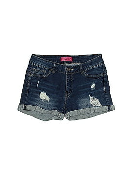 Wax Jean Denim Shorts (view 1)
