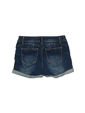 Wax Jean Denim Shorts (view 2)