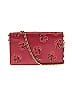 Coach Solid Red Leather Crossbody Bag One Size - photo 1