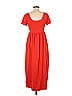 H&M Mama Solid Red Casual Dress Size M (Maternity) - photo 2