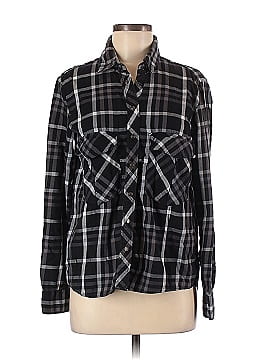 Zara Long Sleeve Button-Down Shirt (view 1)